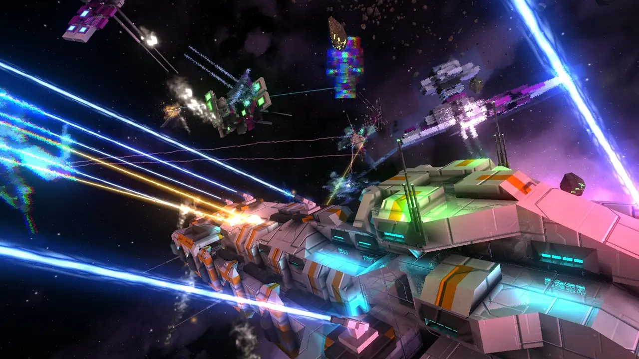Avorion space battle