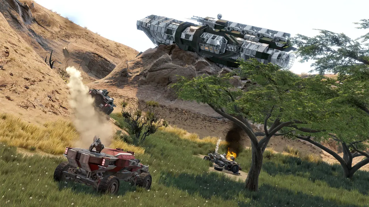 Space Engineers planetary vehicles