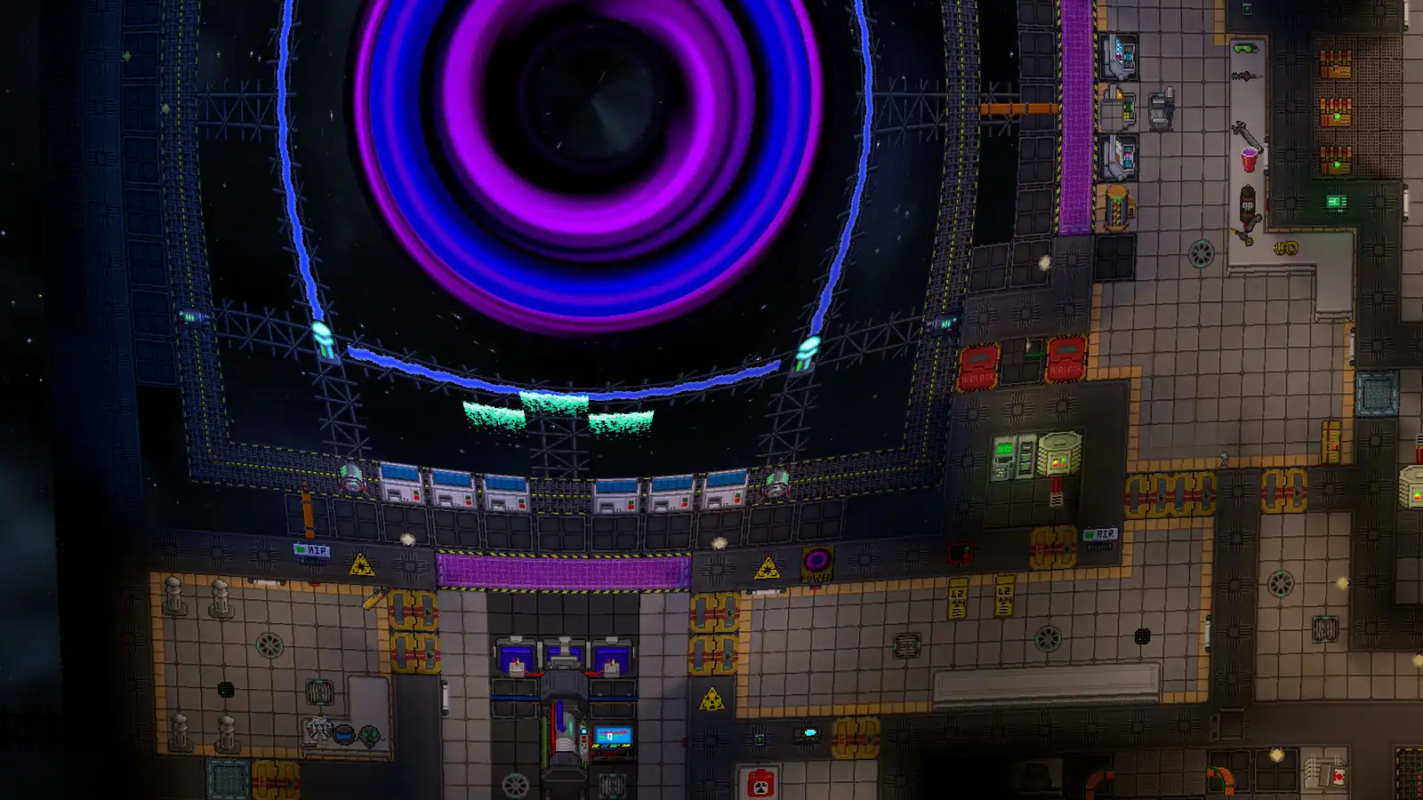 Space Station 14 engine room