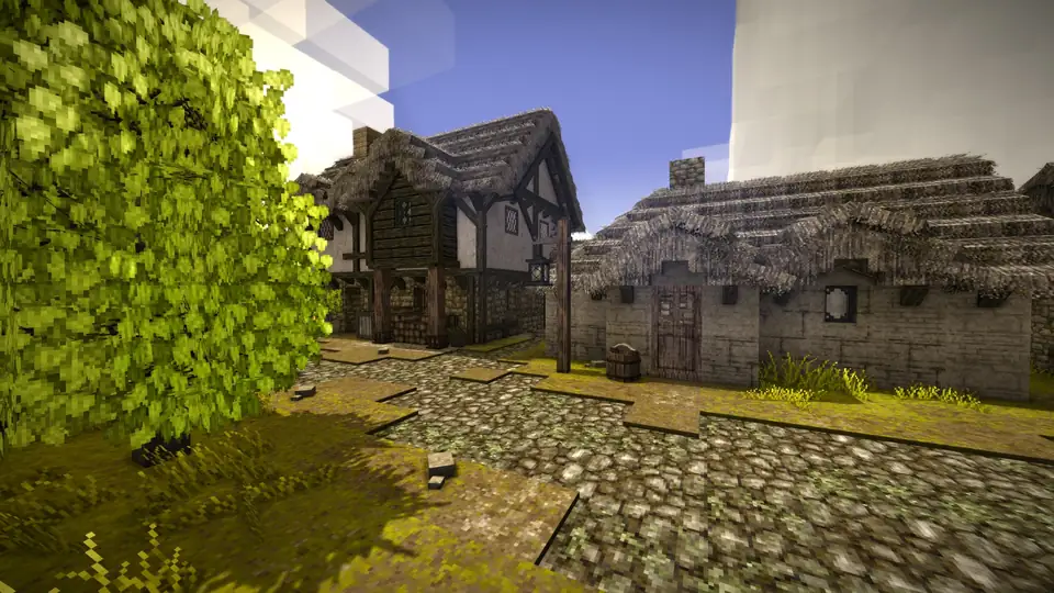 Vintage Story village