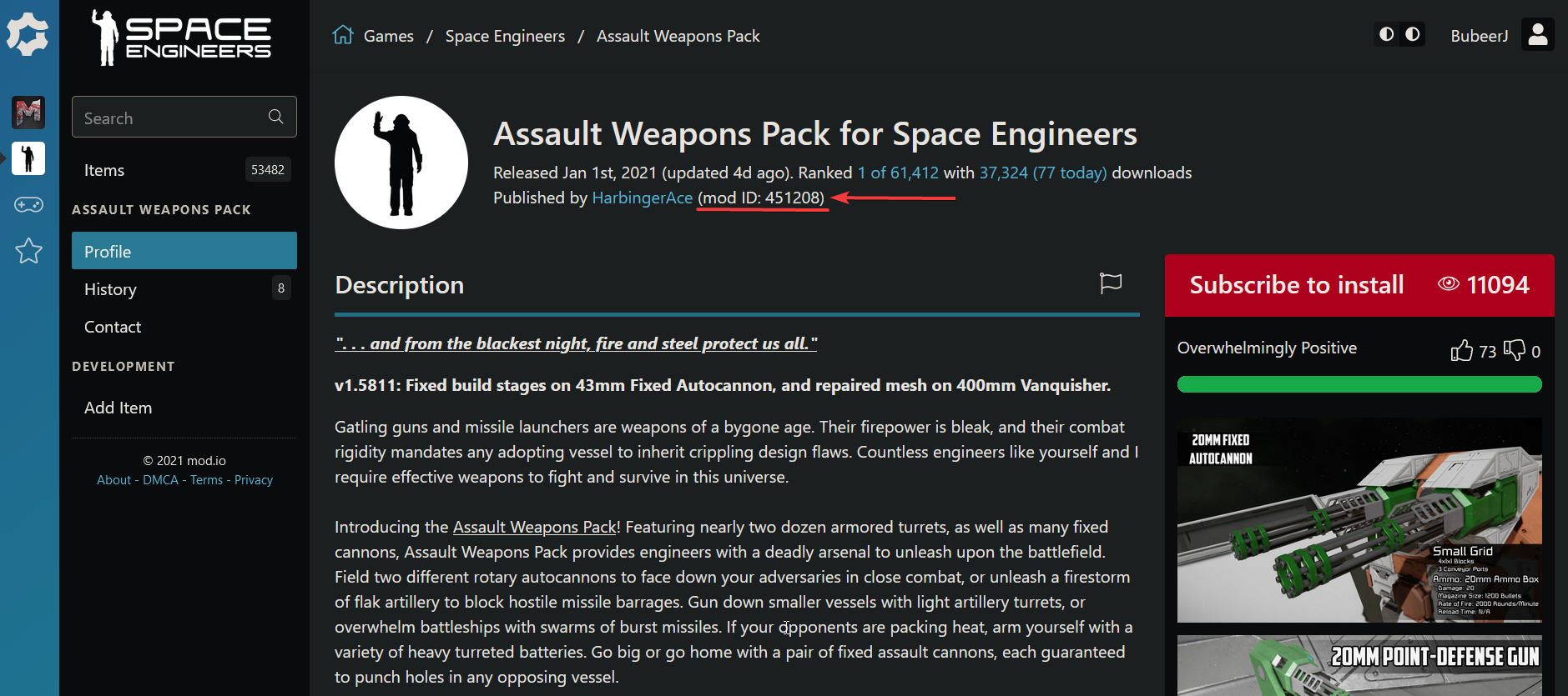 InfraSpace Modding Tutorial: Publishing your Mod to the Steam